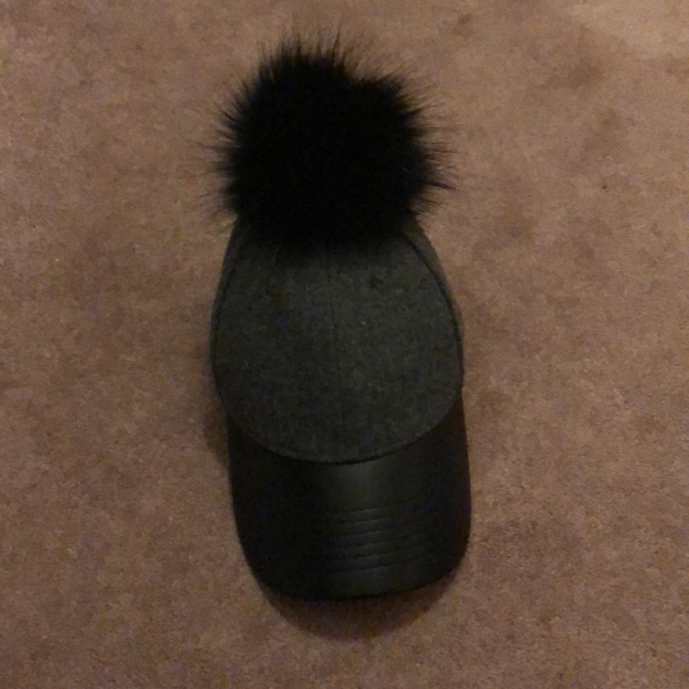 Heather grey cap